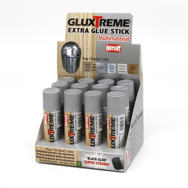 Batôn de colle extra-forte GluXtreme 20g 24 u. en presentoir