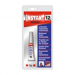 Produit nettoyant d'adhésifs instantanées