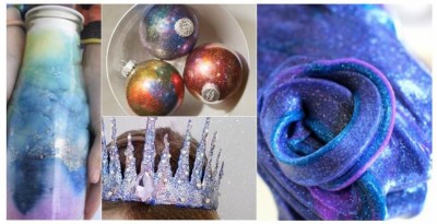 Do shinning handcraft with the GALAXY glitter GLUE INSTANT